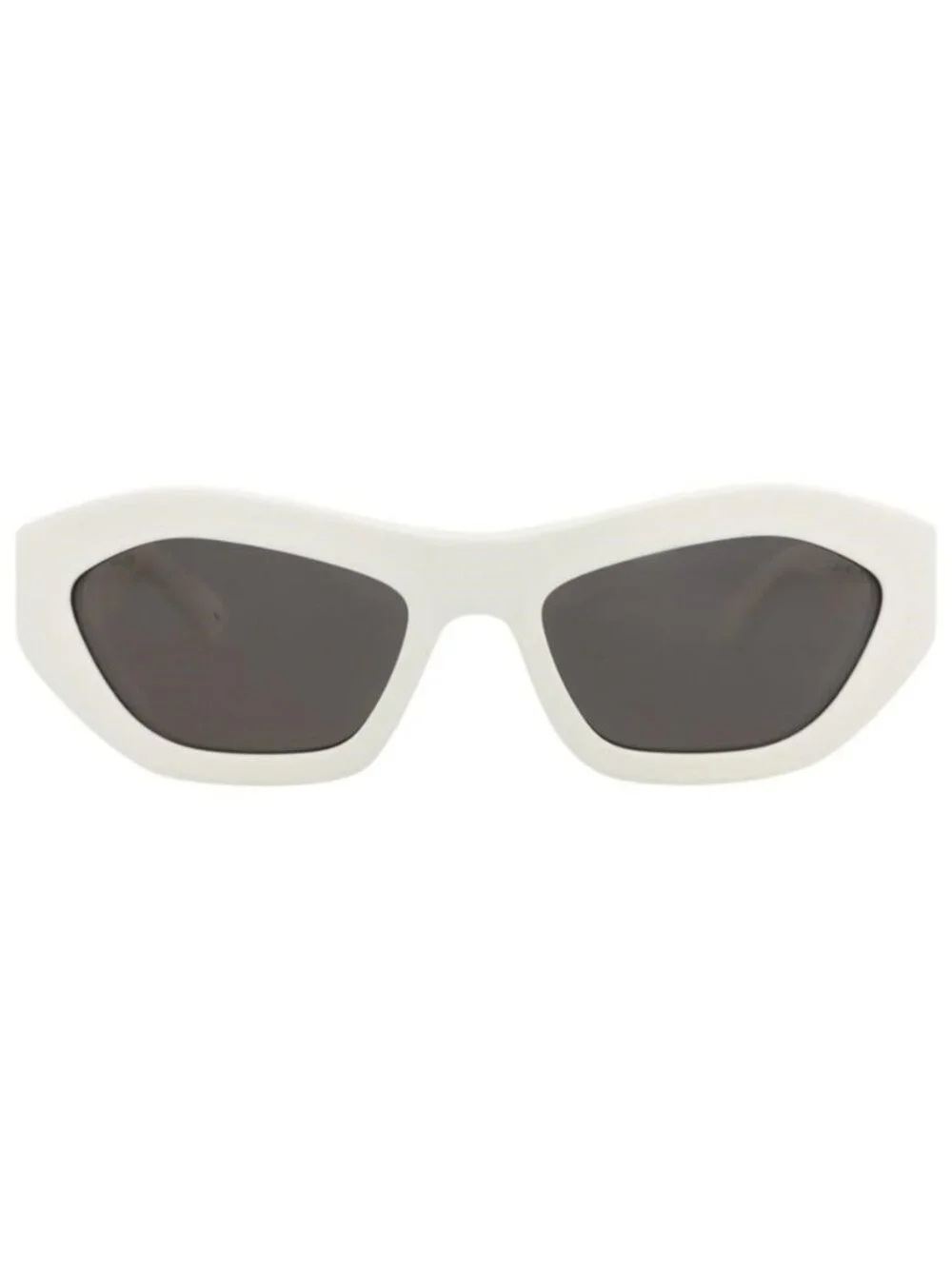 New Bottega Veneta Womens Round/Oval White White Grey Fashion Designer Sunglasse